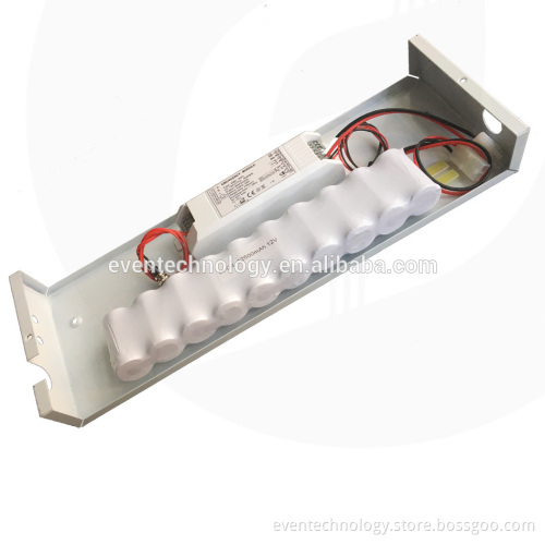 LED down light emergency lighting conversion module pack with self-test